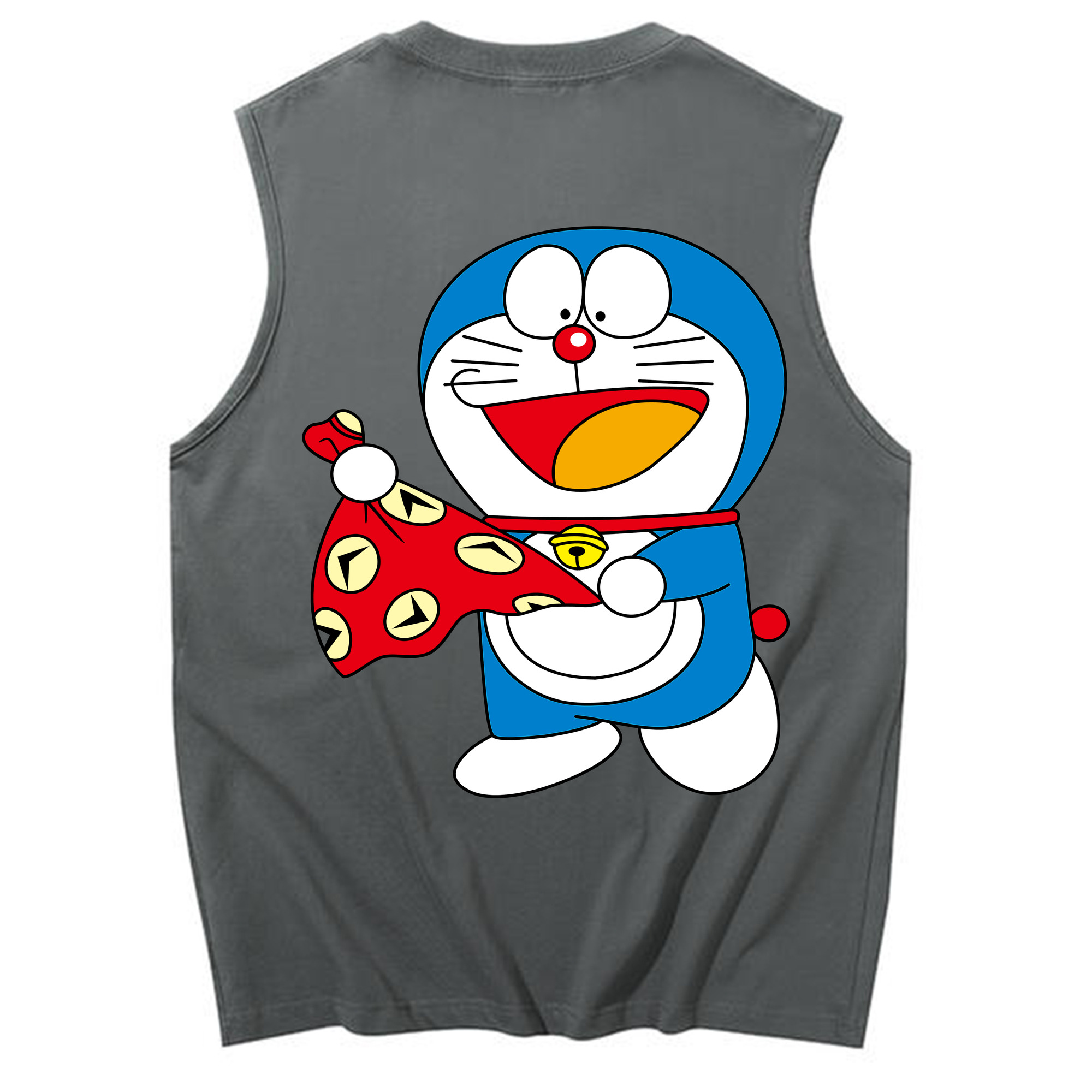 （画像用） ドラえもん Doraemon コットン100％タンクトップ（背面プリント）